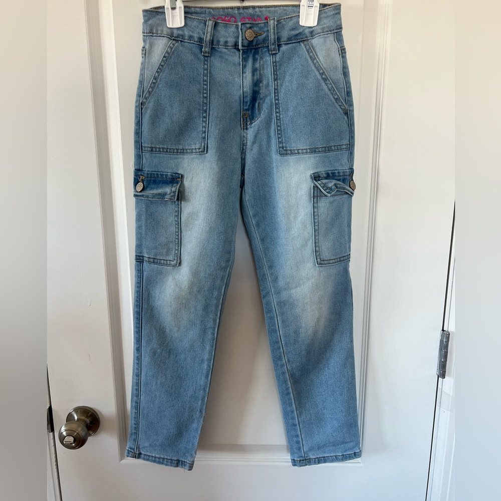KIDS GOGO Star Light Blue Denim Jeans